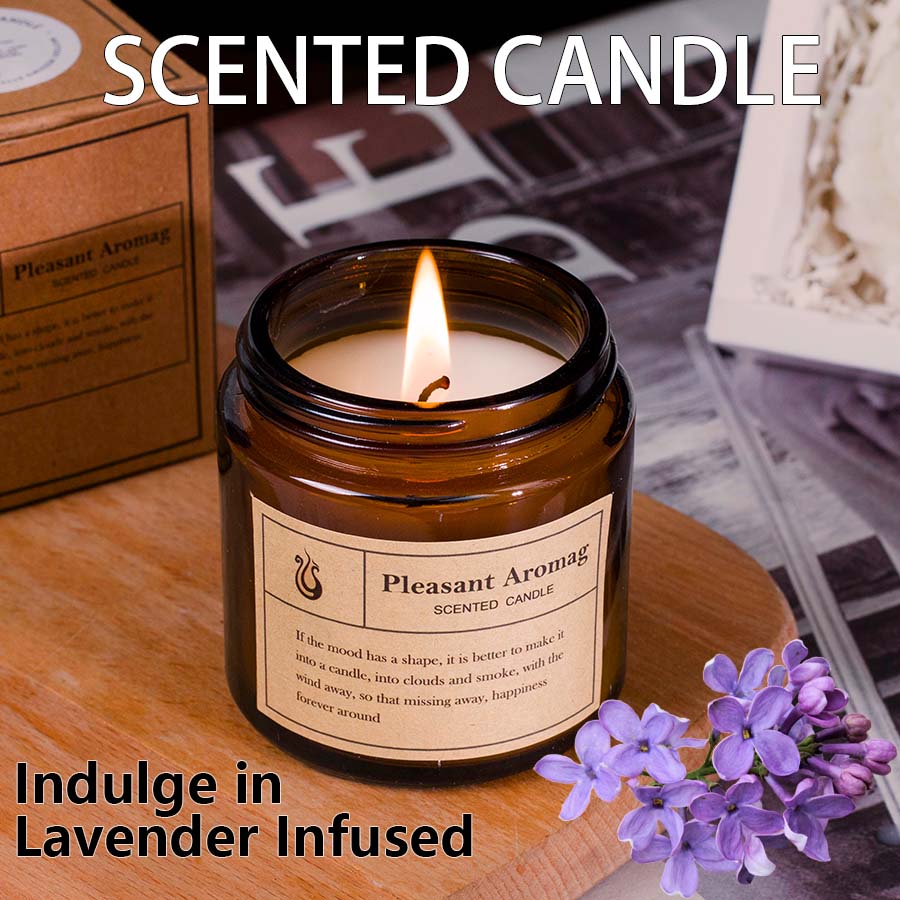 Coconut Wax Flake - 1 stuk decoratieve kaars met lavendelgeur,