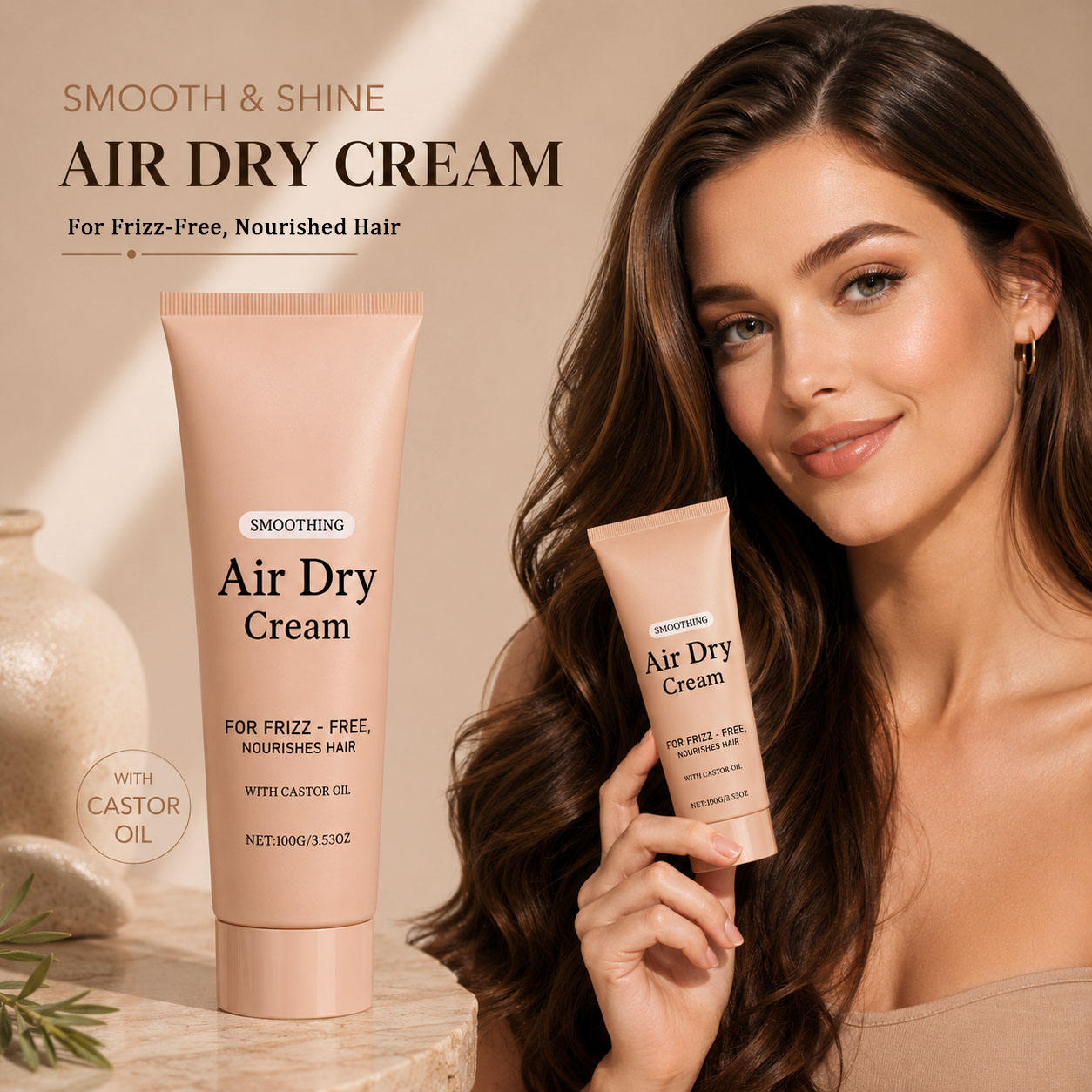 Air Dry Cream Gladmakende haar - Coconut Wax Flake recensie en prijs