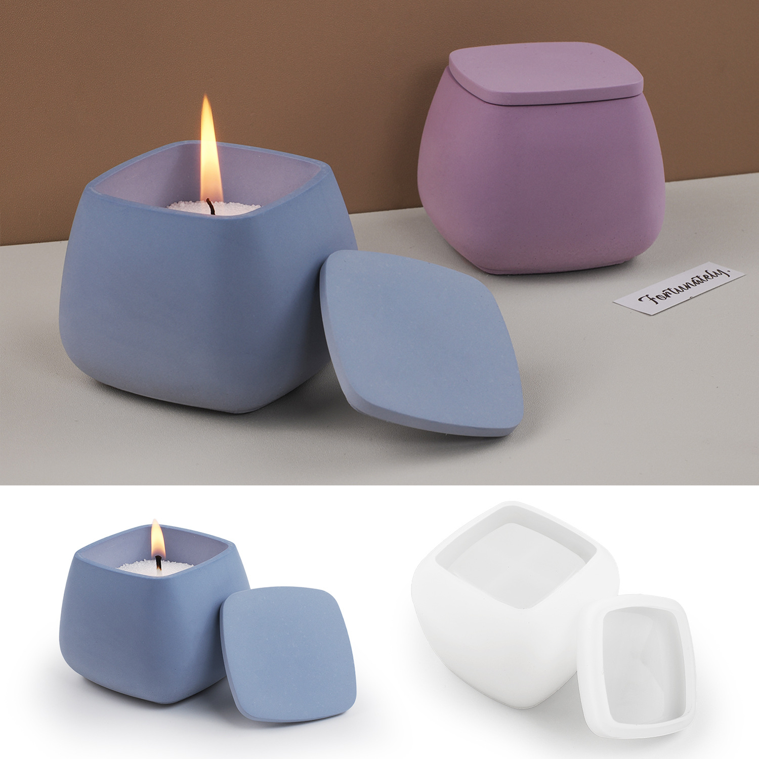 DIY Epoxy Cement Gips Silicone - Candle Making Design recensie en prijs