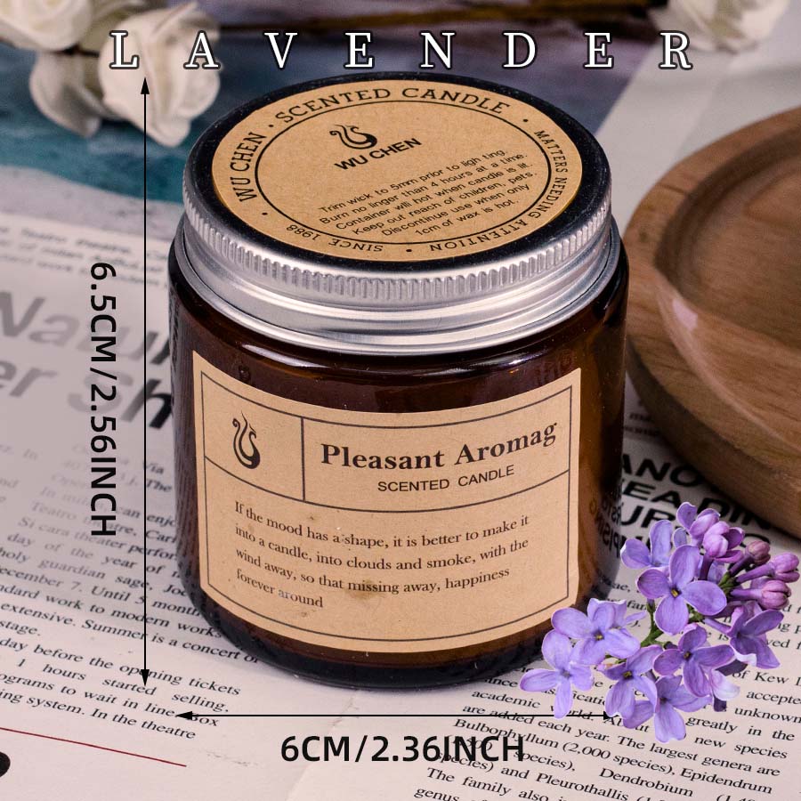 1 stuk decoratieve kaars met l - Coconut Wax Flake recensie en prijs
