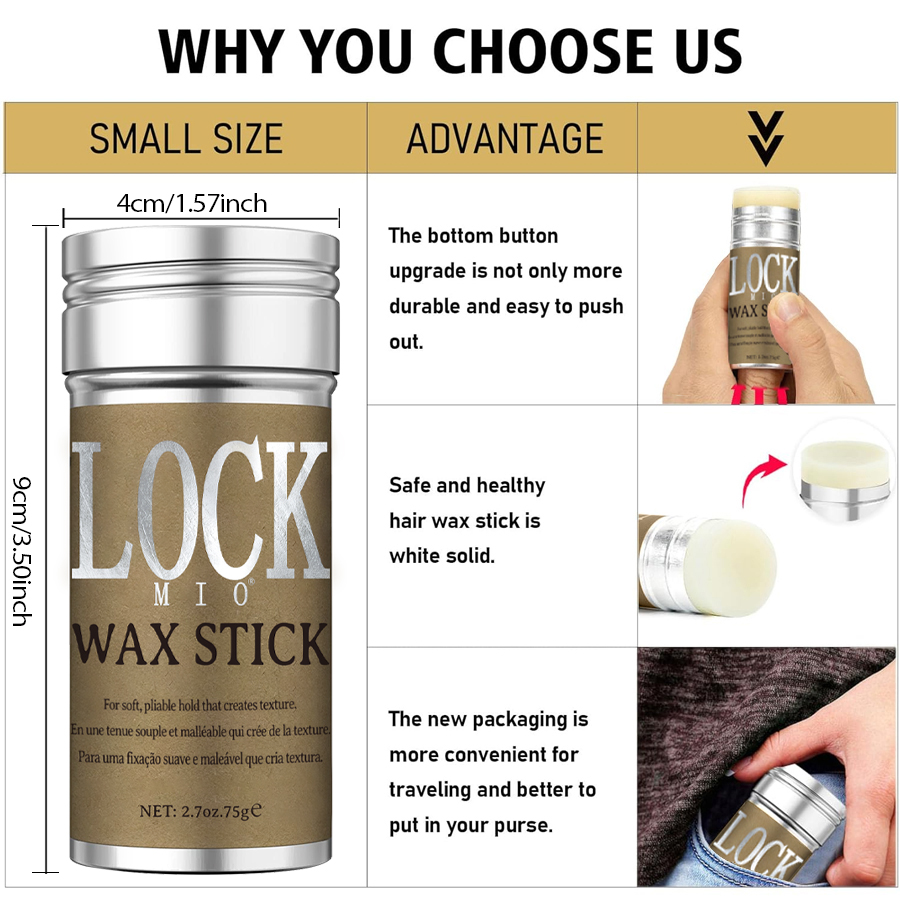 LOCKMIO Wax Stick Natuurlijke  - Coconut Wax Flake recensie en prijs