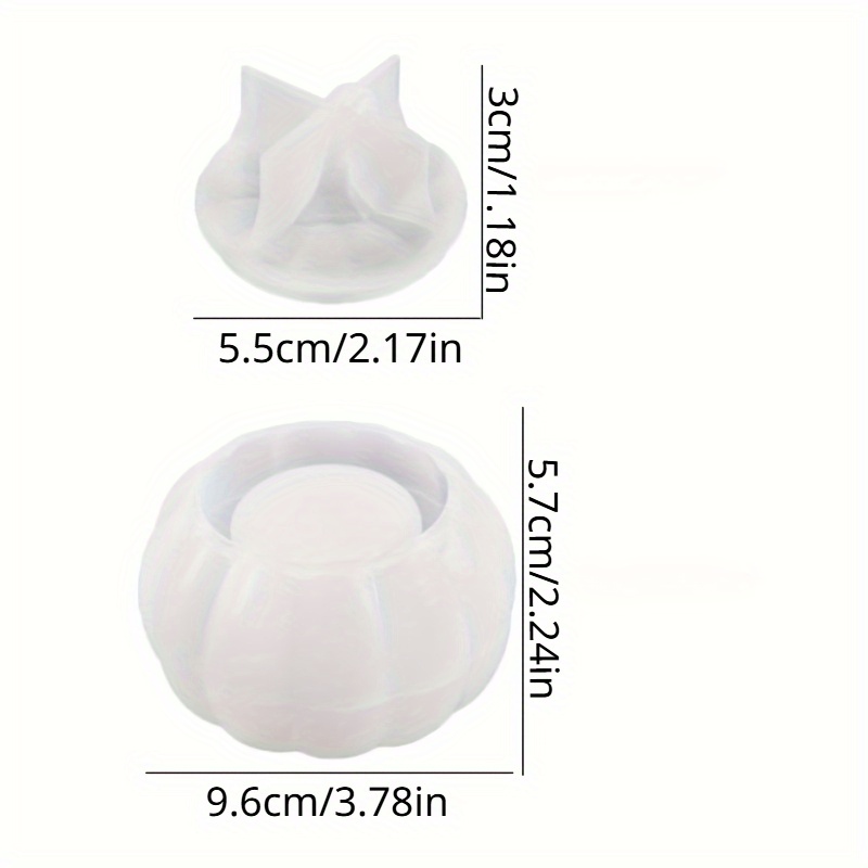 2 stks Pompoenpot Siliconen Ma - Candle Making Design recensie en prijs
