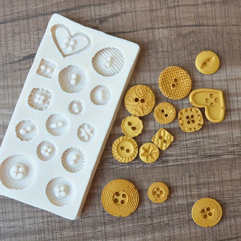Knopvormige siliconen mal voor - Candle Making Design recensie en prijs