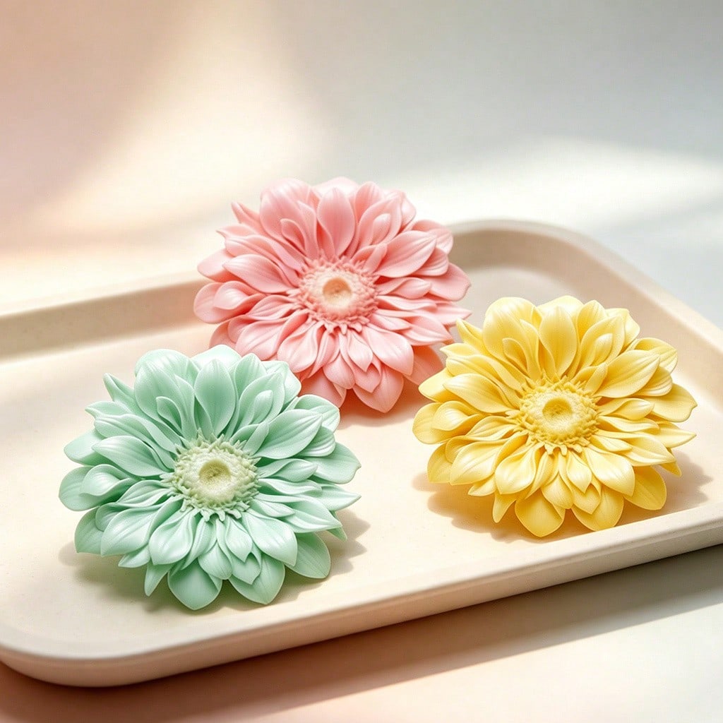 3D Gerbera siliconen kaarsvorm - Candle Making Design recensie en prijs