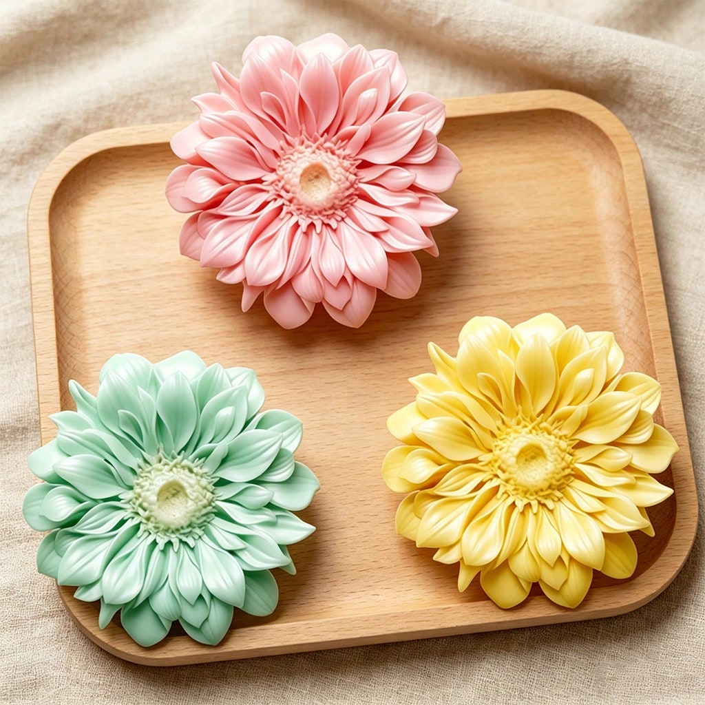 3D Gerbera siliconen kaarsvorm - Candle Making Design recensie en prijs