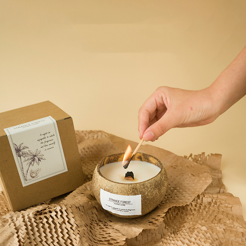 Kokosnoot Aromatherapie Kaars  - Coconut Wax Flake recensie en prijs
