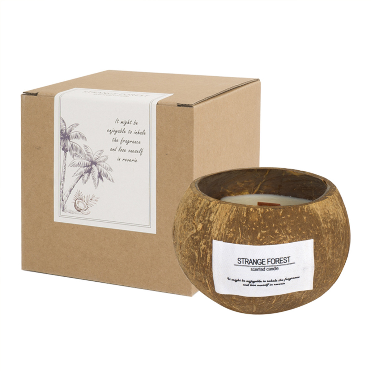Kokosnoot Aromatherapie Kaars  - Coconut Wax Flake recensie en prijs