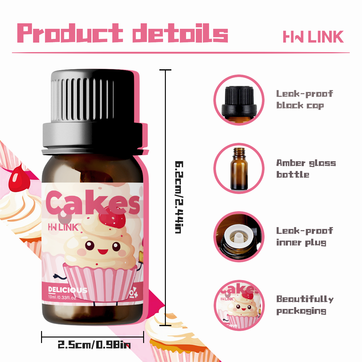 10ml Cakes Essentiële Oliën Ka - Candle Making Oils recensie en prijs