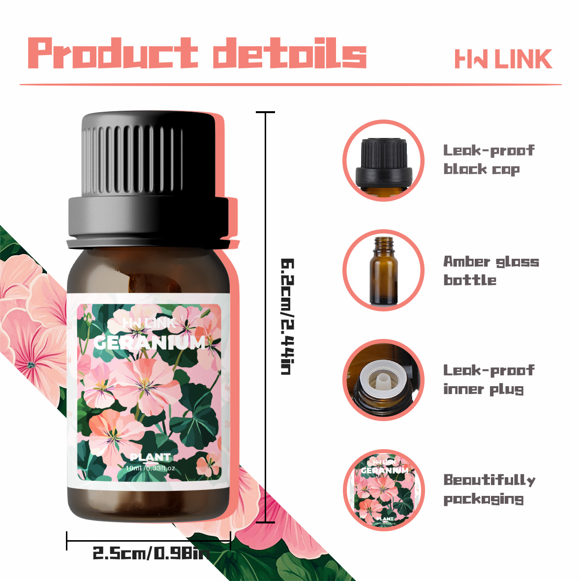 Geranium etherische olie 10ml  - Candle Making Oils recensie en prijs