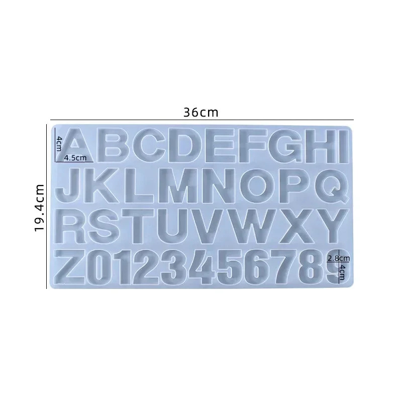 1pc/2pcs/3pcs LettersAtoZ,Numb - Candle Making Design recensie en prijs