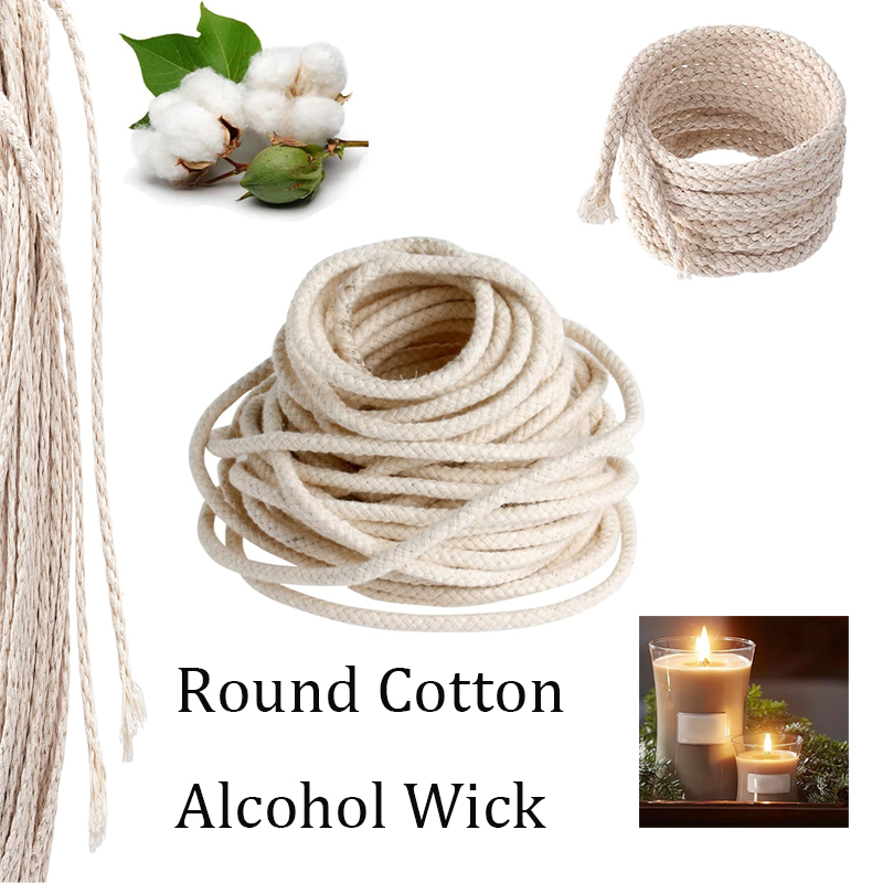 3/5/10m Ronde Katoenen Alcohol - Candle Making Oils recensie en prijs