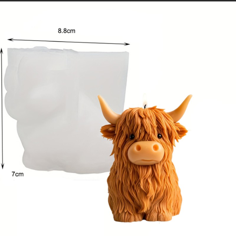 Alpine Cow Candle Mold - Handg - Candle Mold Silicone recensie en prijs