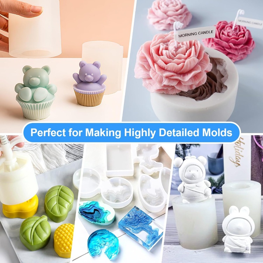 Siliconen mal maken kit, 38.8o - Candle Making Design recensie en prijs